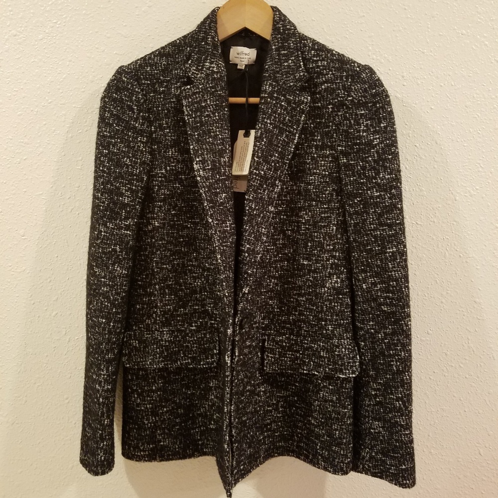 NWT Wilfred Tweed Jacket us4